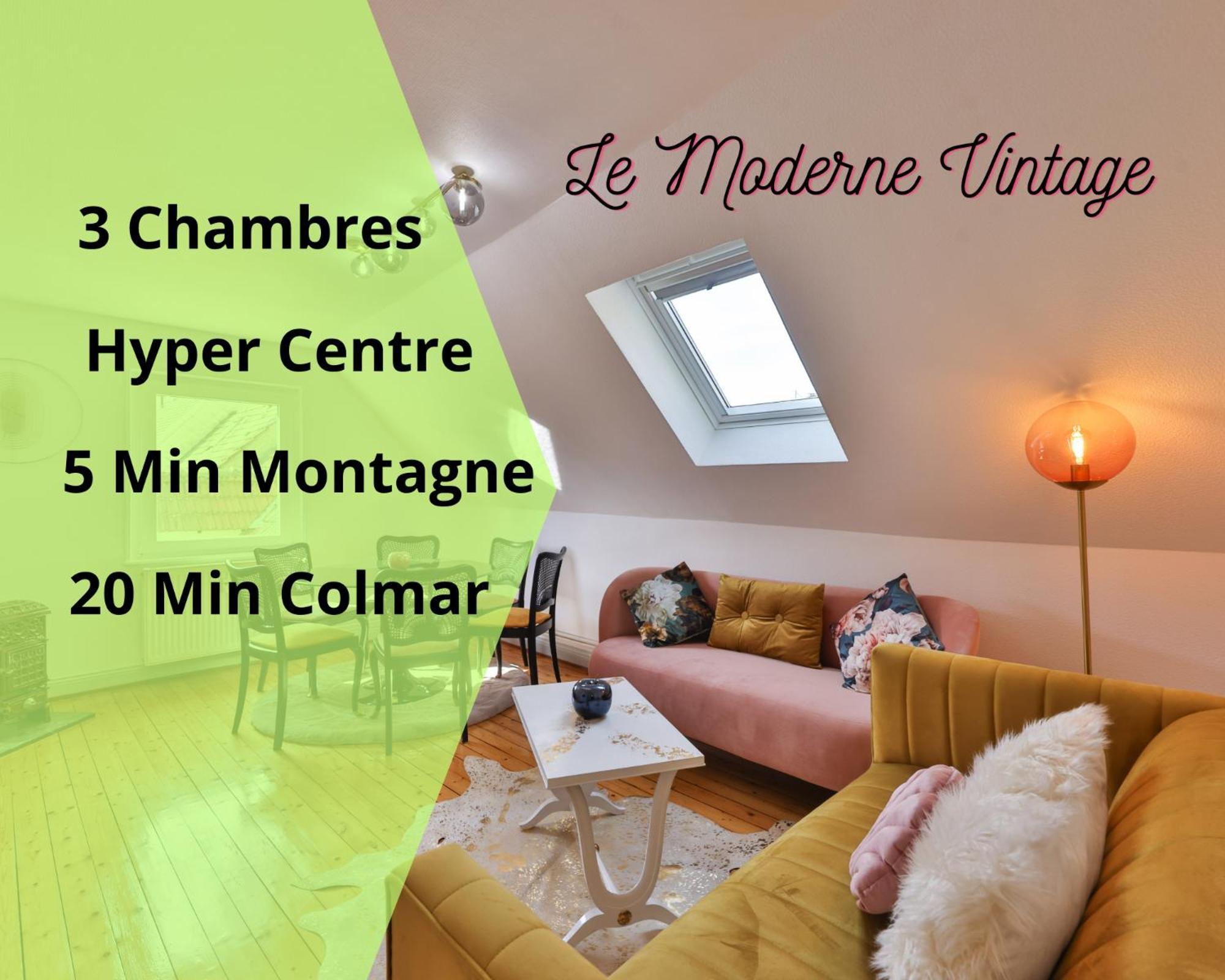 Le Moderne Vintage Hyper Centre,3 Chambres, Neuf Au Calme, 3 Etoiles Мюнстер Экстерьер фото